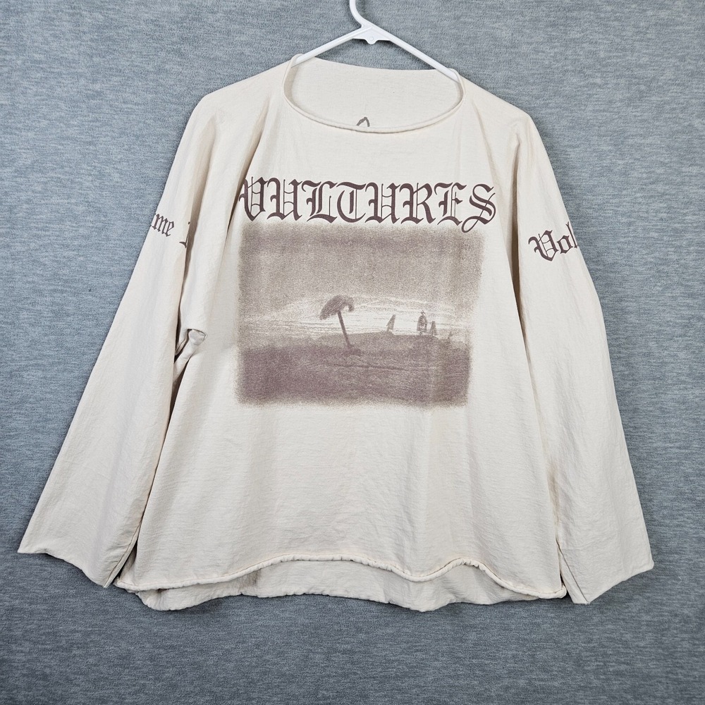 YZY Yeezy Gosha Vultures Unisex Adult Long Sleeve Shirt Volume 1 Album Size 1